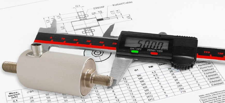 Accredited calibration service for force sensors